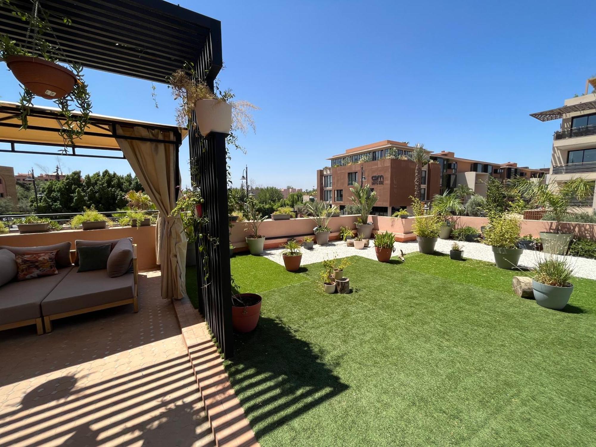 Apartamento Marrakech M Avenue Terrasse Jardin Marrakesh Exterior foto