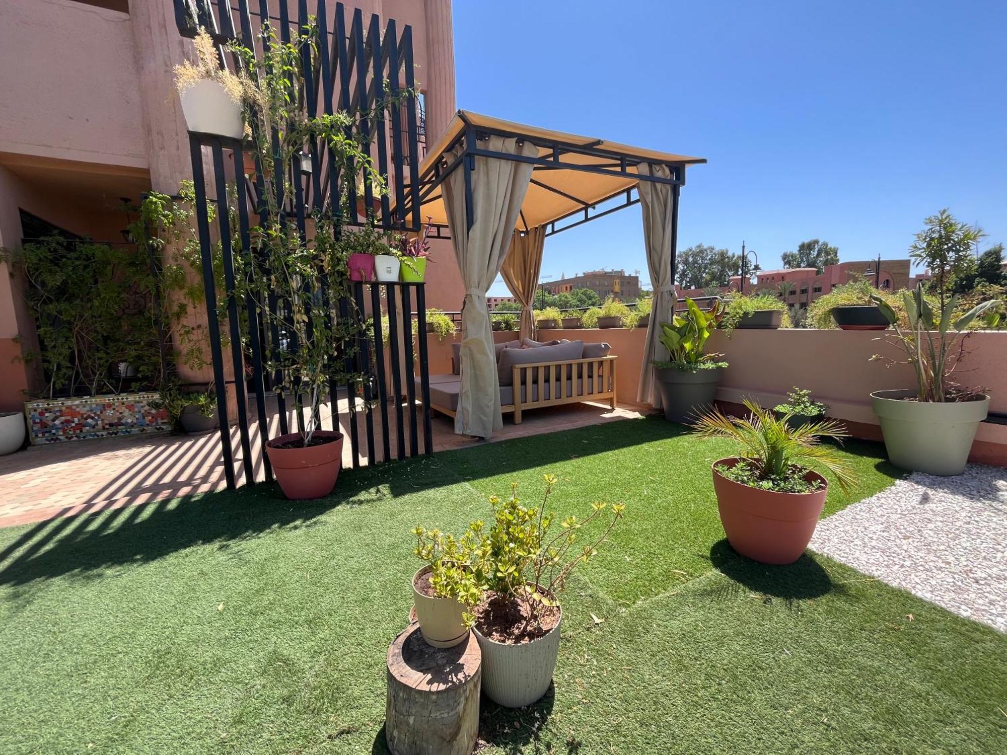 Apartamento Marrakech M Avenue Terrasse Jardin Marrakesh Exterior foto